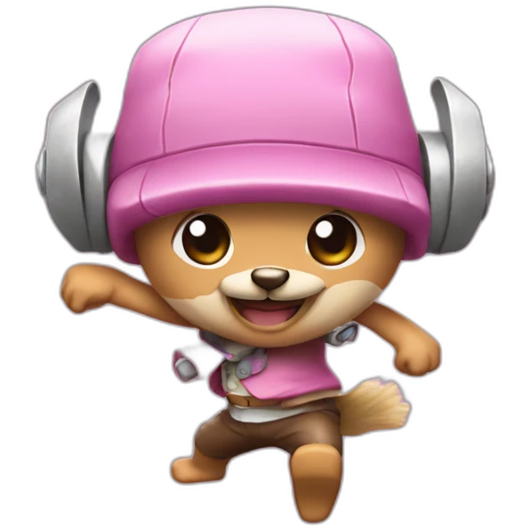 Tony Tony Chopper danse emoji