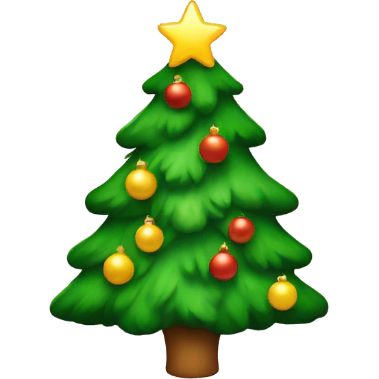 christmas tree emoji