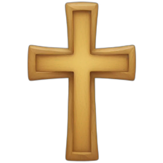 Cross emoji