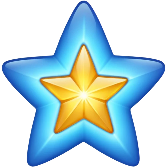 make a blue star emoji