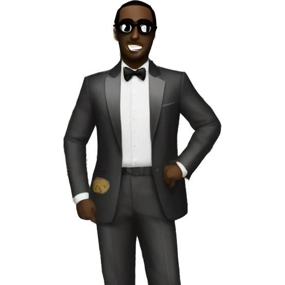 P diddy with 1000 baby oil bottles emoji