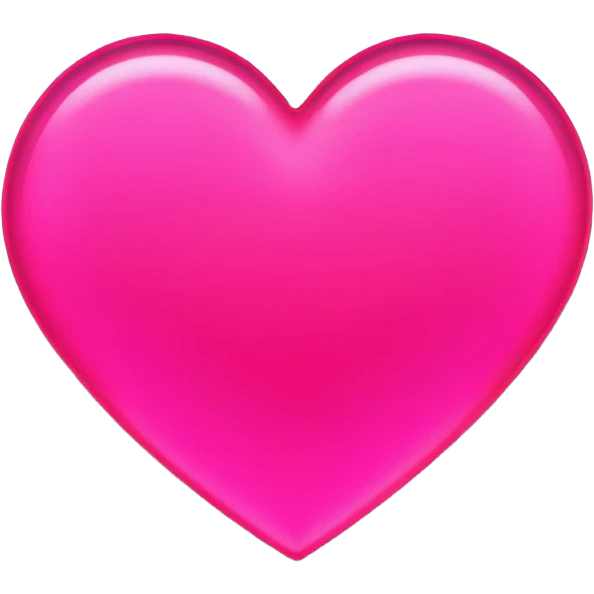 love heart neon cyberpunk emoji