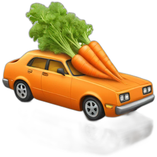carrot car emoji