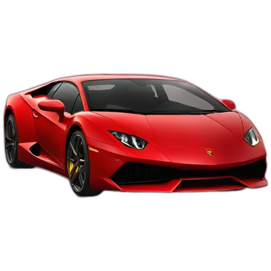Lamborghini advent rouge  emoji