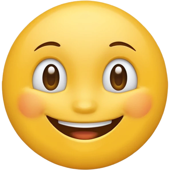 Smile face emoji