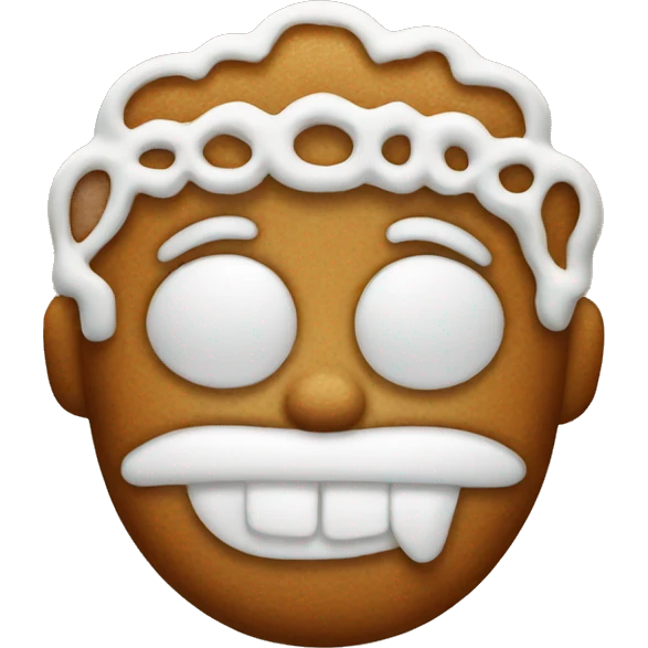 gingerbread h emoji