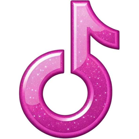 glitter pink symbol TikTok emoji