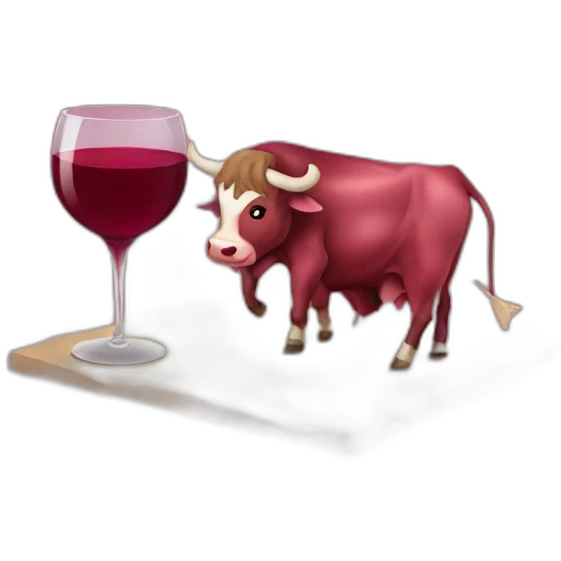 bullfights-wine emoji