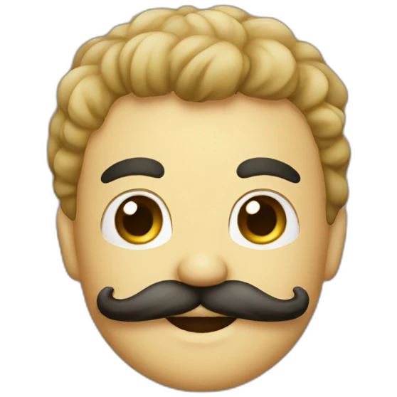 Italien moustachu emoji