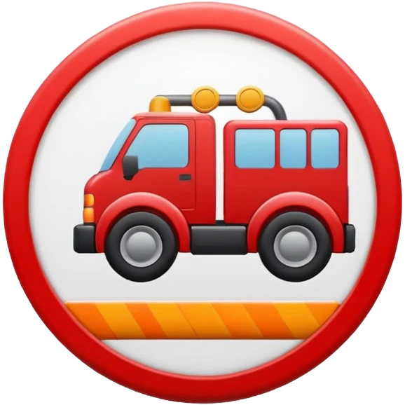 towing zone icon emoji