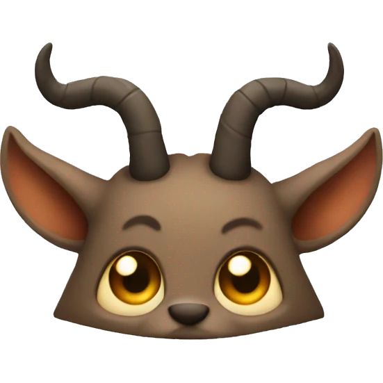 man with horns emoji