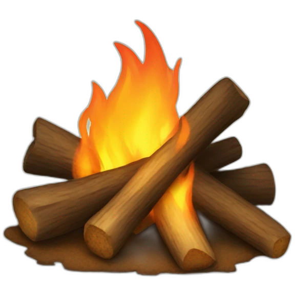 bonfire lit emoji
