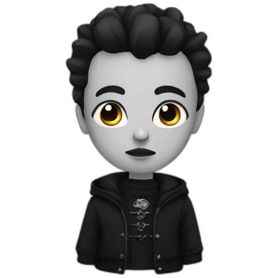 Goth emoji