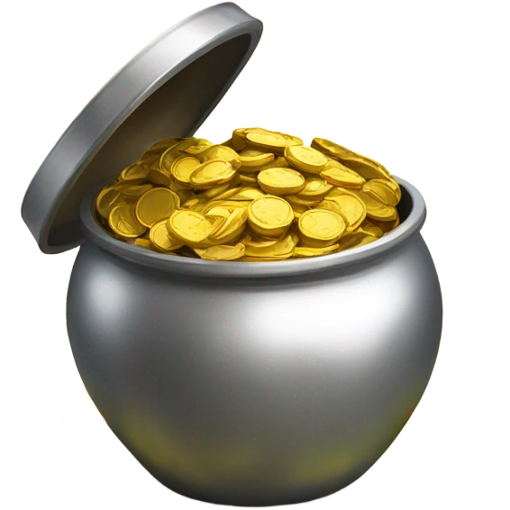 Pot of gold emoji