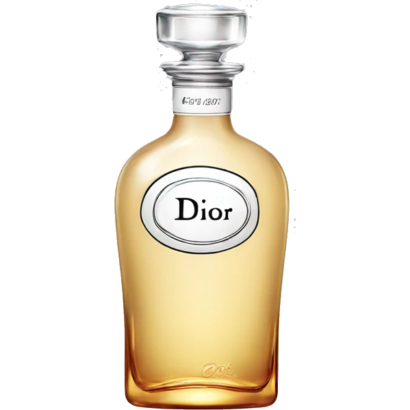 Dior bottle emoji