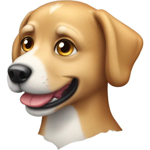 perro con cola de sirena emoji