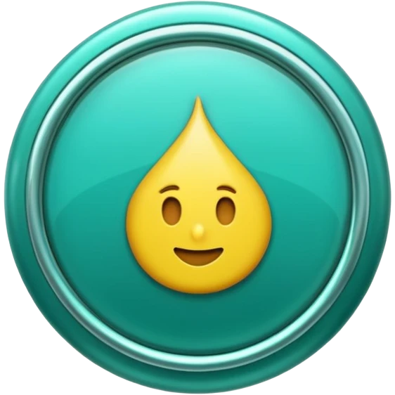 Create a custom emoji badge featuring a stylized, glossy letter “S”. Use the Platinum rank style from League of Legends: teal-green metallics, reflective surfaces, and a futuristic elegant frame. Vibrant and high readability.
 emoji