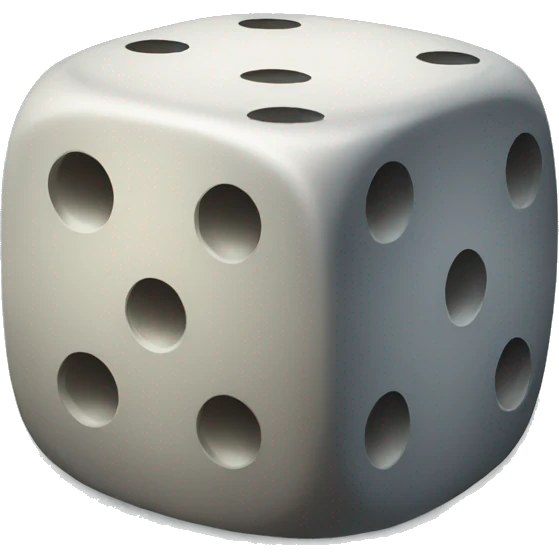 dice 20 emoji