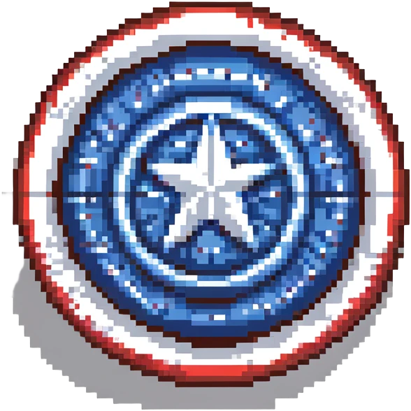 captain america shield emoji