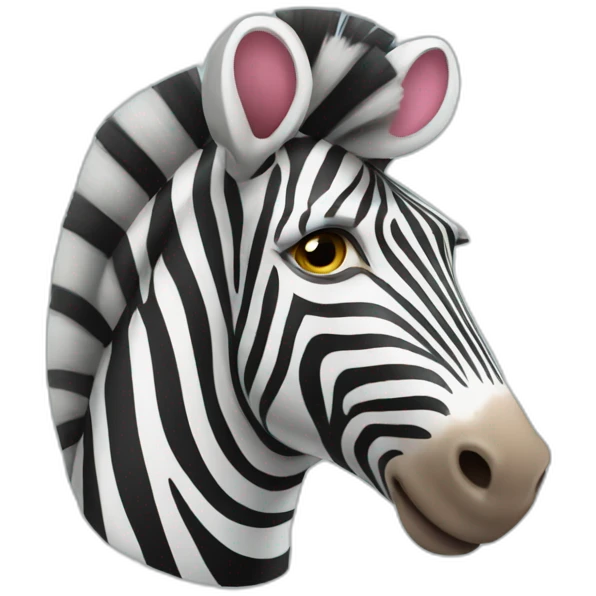 circus zebra emoji