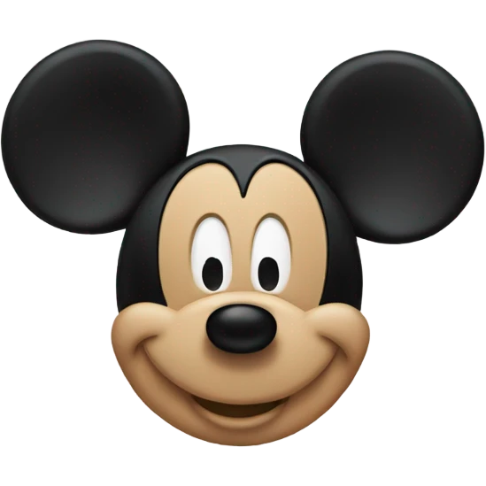 Mickey mouse emoji