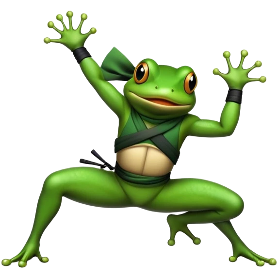 NINJA FROG emoji