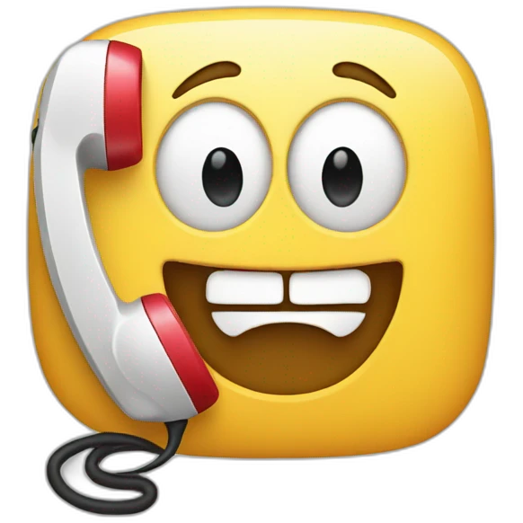 ordering a call emoji