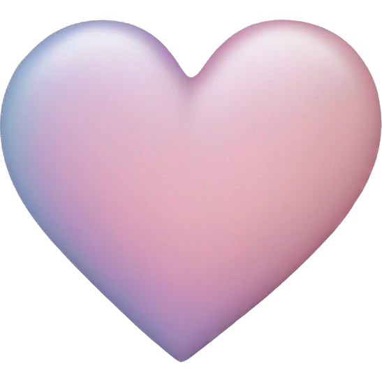 Heart-coloured-pastel-shade emoji
