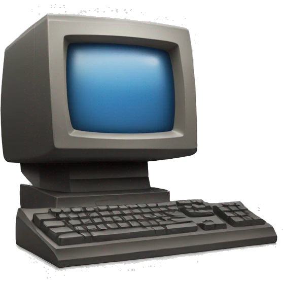 old computer emoji