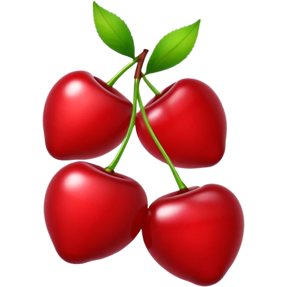 Sour cherries emoji