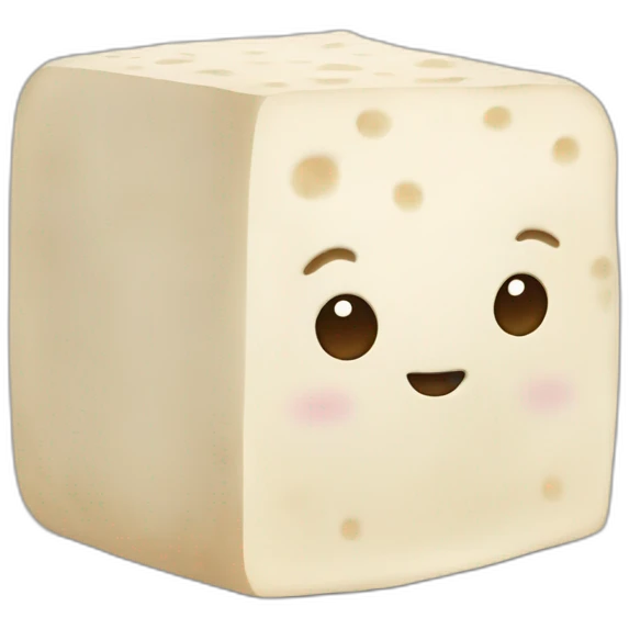 round tofu emoji