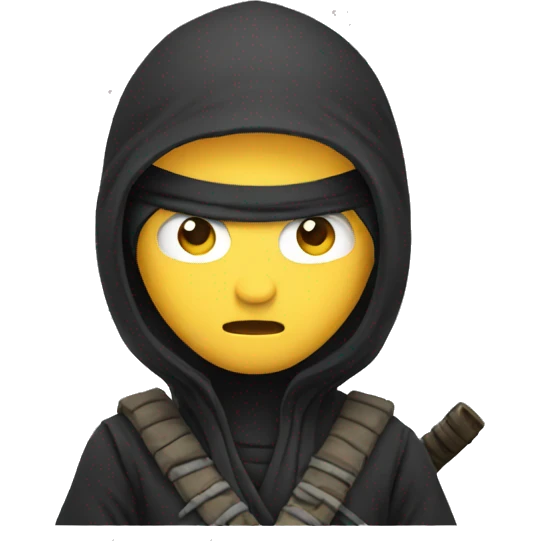confused ninja emoji