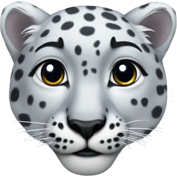 Snow leopard  emoji