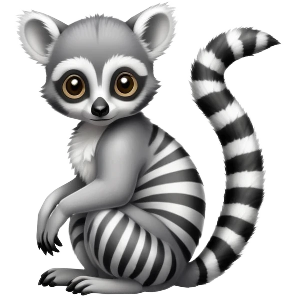 Ring tailed lemur emoji emoji