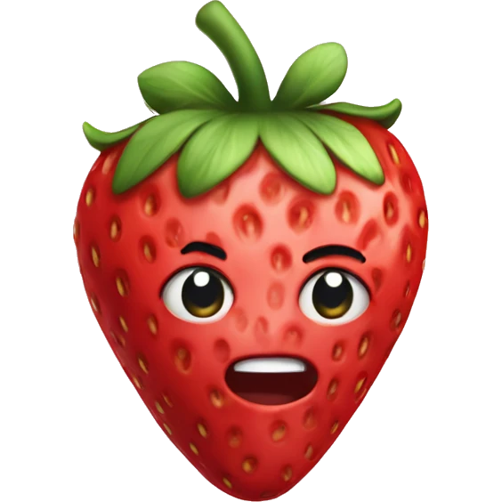 strawberry soothie emoji