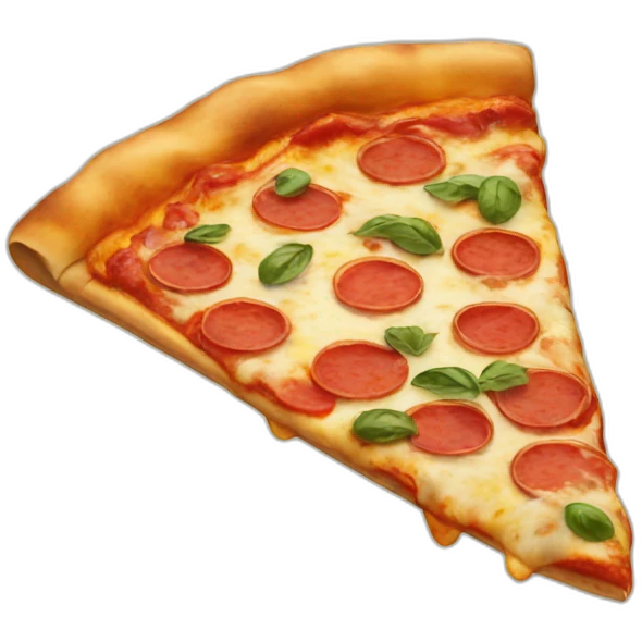Pizza traditionnel emoji