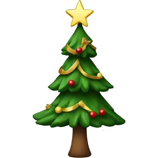 Norwegian Christmas tree emoji