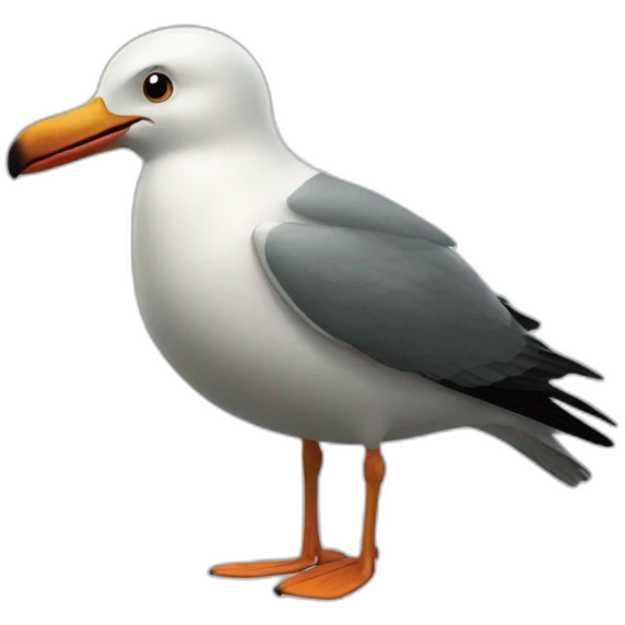 seagul from 'finding nemo' emoji