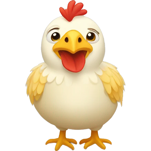 Gallina con pollitos  emoji