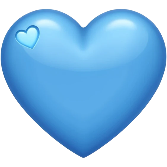 blue heart emoji