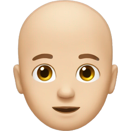 Talmo bald emoji
