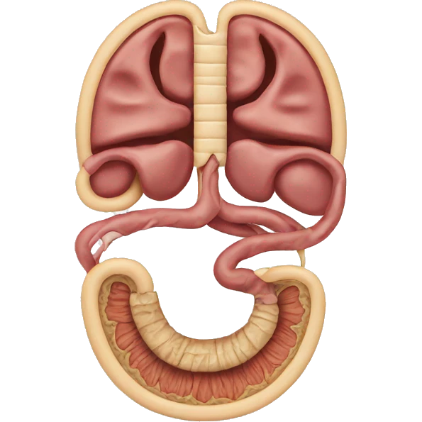 anatomy digestive system emoji