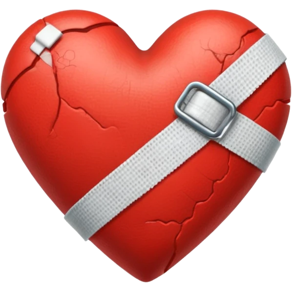 Heart with bandage emoji