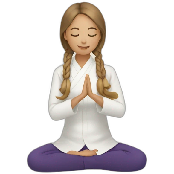 Reiki healer emoji