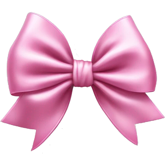 Coquette Bow￼ emoji