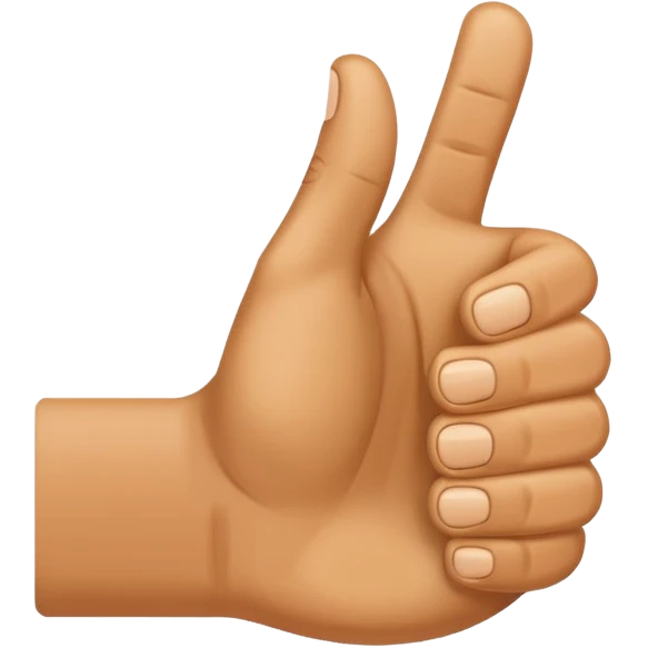 thumbs up hand emoji