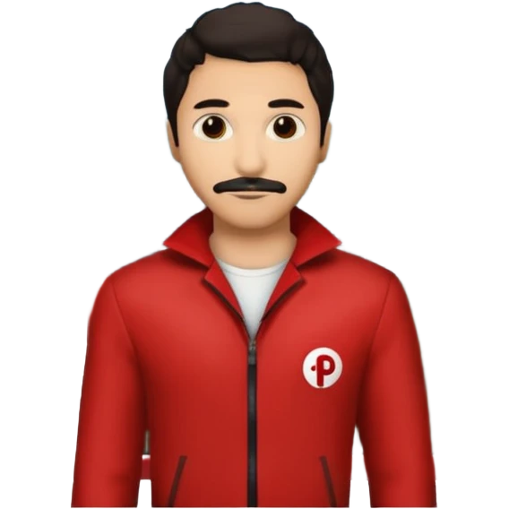 Tokyo in the la casa de papel TV show emoji