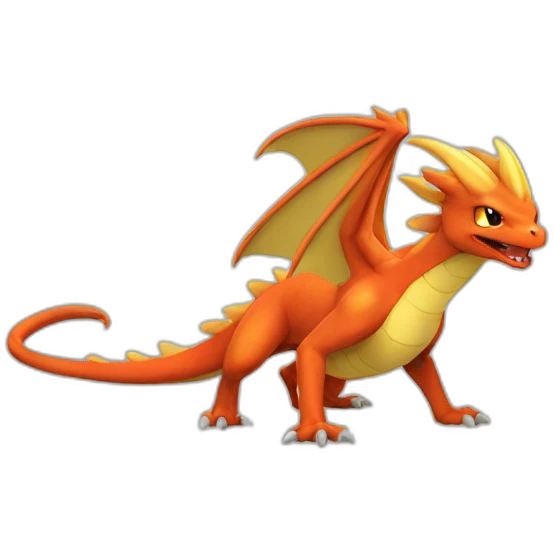 Dracaufeu pokemon emoji