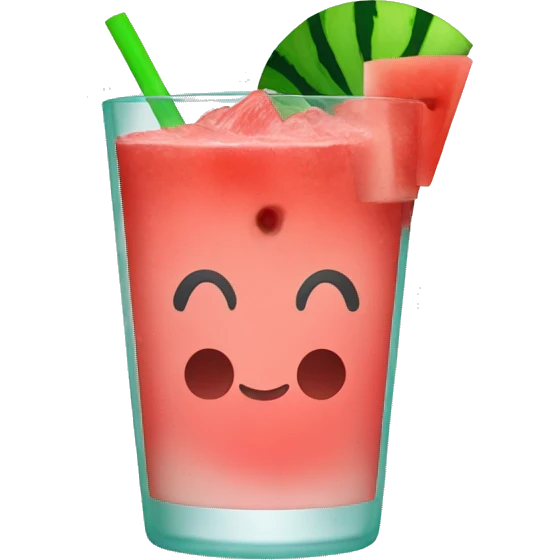 watermelon drink emoji