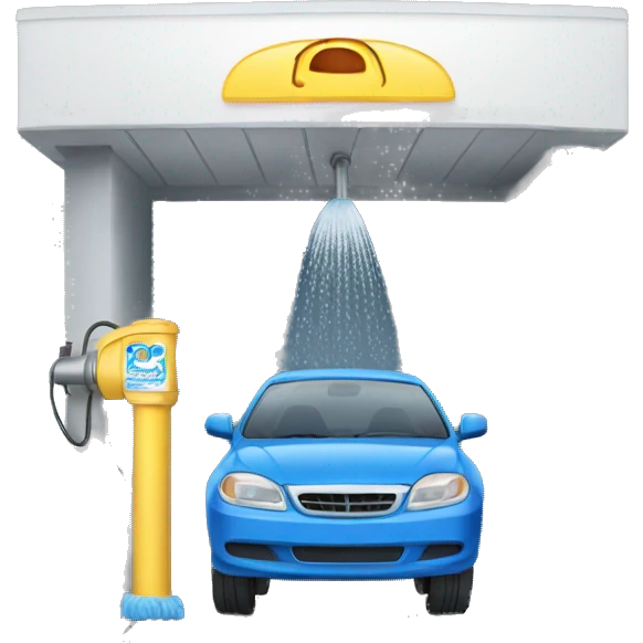 car wash emoji